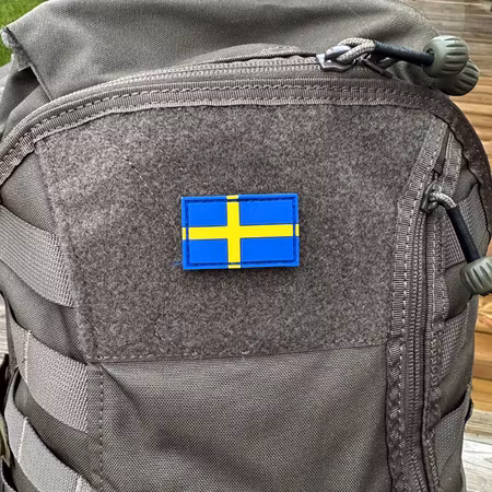 Sweden Flag PVC Arm Patch