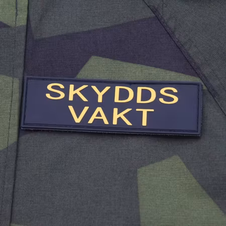 Skyddsvakt Bröstmärke PVC Kardborre