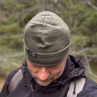 Beanie Merino Wool Green