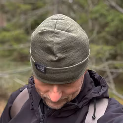 Beanie Merino Wool Green