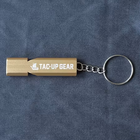 EDC Whistle Gold