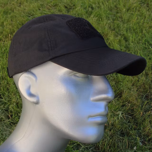 Baseball Cap Black.