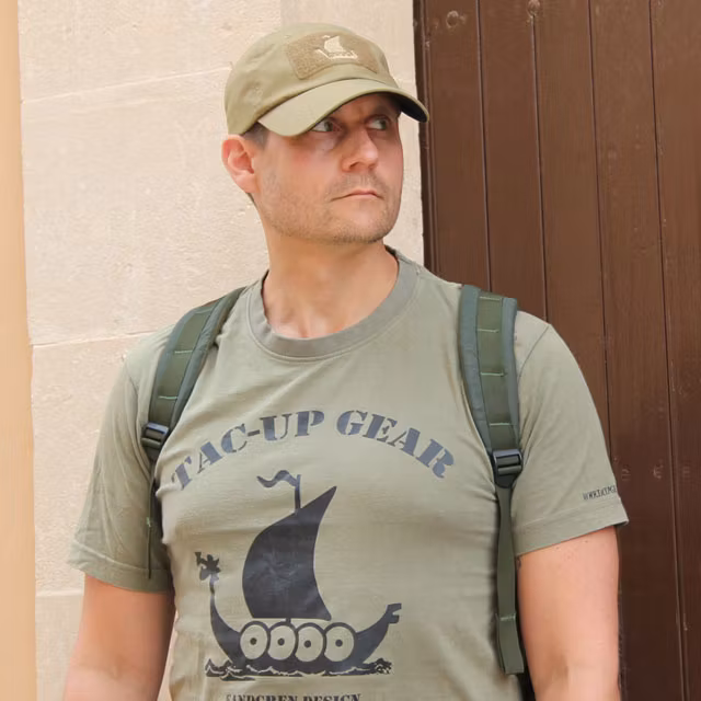 Baseball Cap Coyote photoshoot.