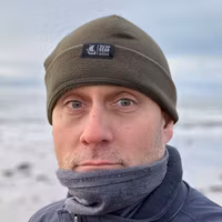 Beanie Fleece Green