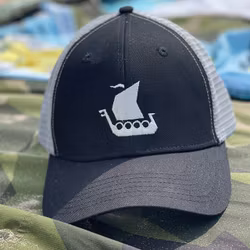 Mesh Cap Black and Grey