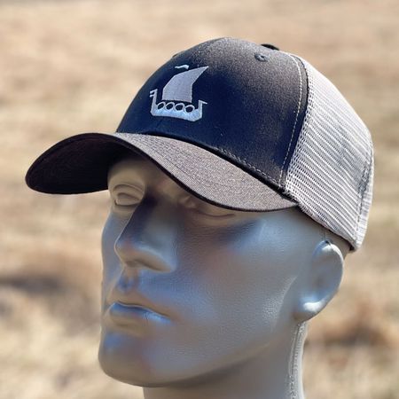 Mesh Cap Black and Grey