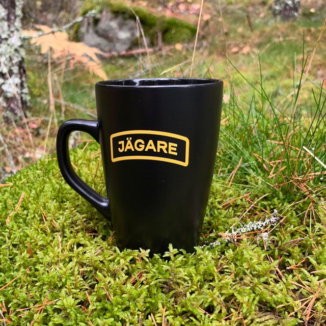 Kaffemugg JÄGARE Black