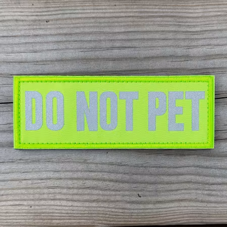 Do Not Pet Hi-Vis Patch
