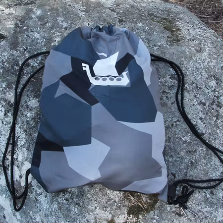 Drawstring Gym Bag M90 Grey