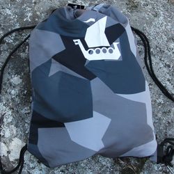 Drawstring Sports Bag M90 Grey