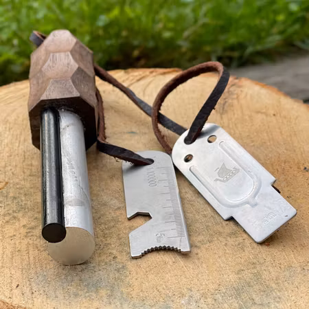 Magnesium Fire Starter Combo