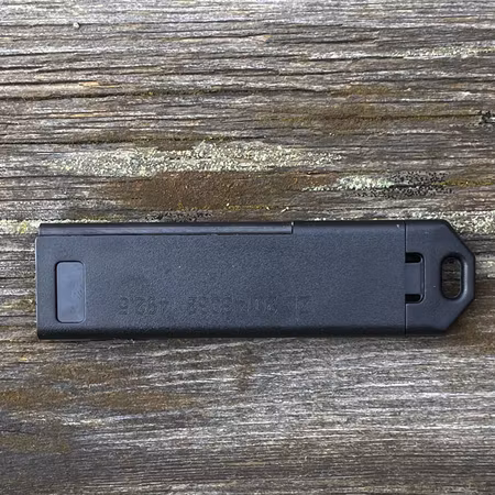 Survival Fire Steel Whistle Black