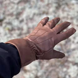 Bushcraft Leather Glove Brown