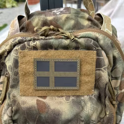 IR Sweden Flag Cut-Out Hook Patch