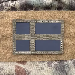 IR Sweden Flag Cut-Out Hook Patch