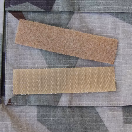 Hook & Loop Name Panel Set 10 × 33 cm Tan