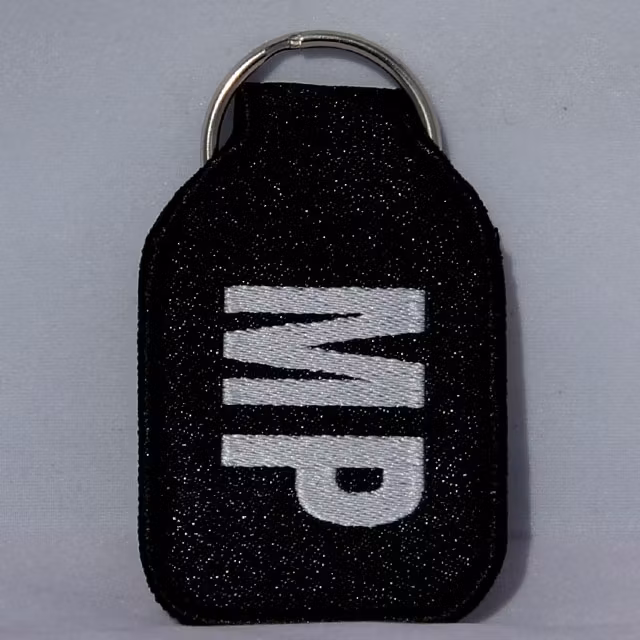 Framsidan av en Militärpolis Keyring.