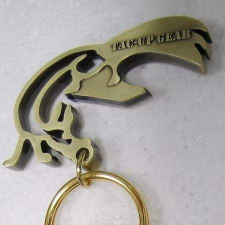 SWEDEN Keyring Khaki