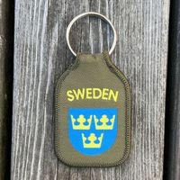 Keyring SWEDEN Green