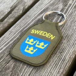 Keyring SWEDEN Green