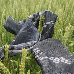 Mesh Scarf Dragon Blue