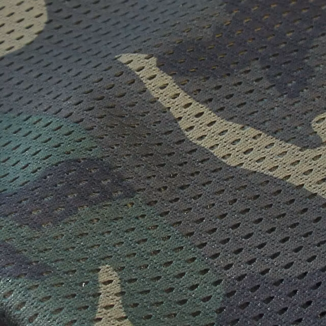 Perforated fabric on a Sniper Scarf Forest.