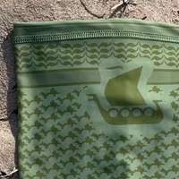 Neck Tube Shemagh Lime Green