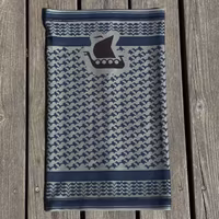 Neck Tube Shemagh Navy Grey