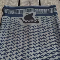 Neck Tube Shemagh Navy Grey