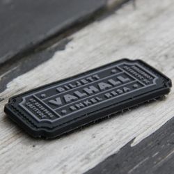 Biljett Valhall PVC Svart/Grå