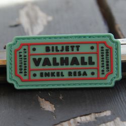Biljett Valhall PVC Ljusgrön