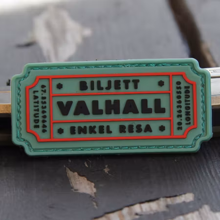 Biljett Valhall PVC Ljusgrön