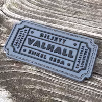 Biljett Valhall PVC Grå