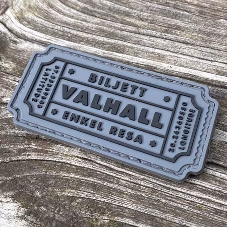 Biljett Valhall PVC Grå