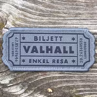 Biljett Valhall Grå