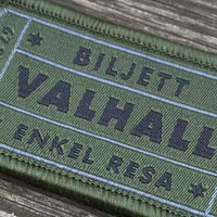 Biljett Valhall Militärgrön
