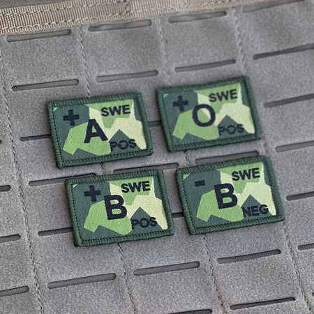 Blood Type Hook Patch - M90