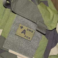 Blood Type Hook Patch Green