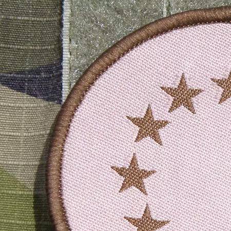 EU Round Desert Hook Patch