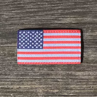 American Flag Hook Patch Small