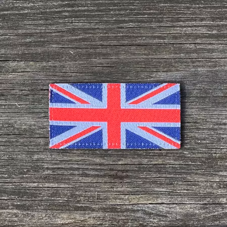 Great Britain Flag Hook Patch Small