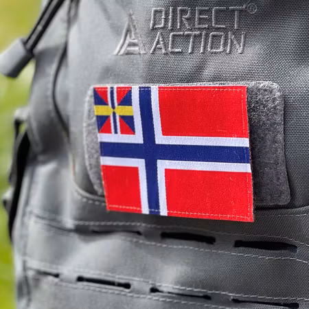 Historic Norway Merchant Flag Hook Patch