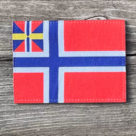 Historic Norway Merchant Flag Hook Patch