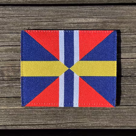 Scandinavian Union Mark Hook Patch