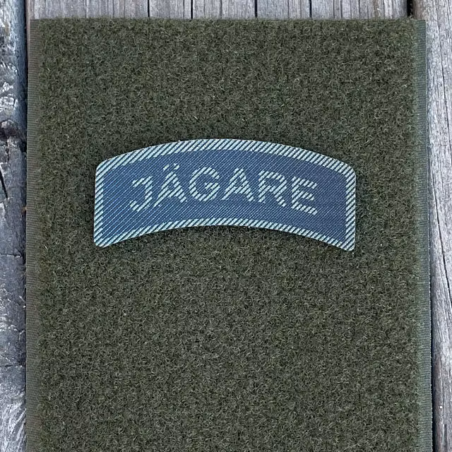 IR - JÄGARE Kardborre Patch Grön/Svart