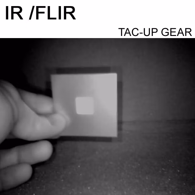 IR and FLIR IFF ID Märke Öken.