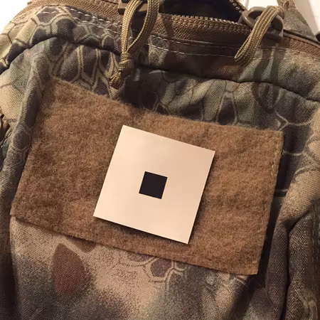 Dual Spectrum IR & FLIR IFF ID Patch Desert Tan