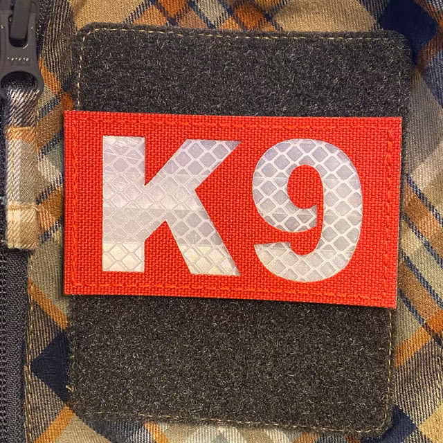 IR - K9 Red Hook Patch