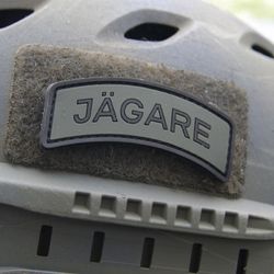 JÄGARE Hook PVC Patch Black/Green