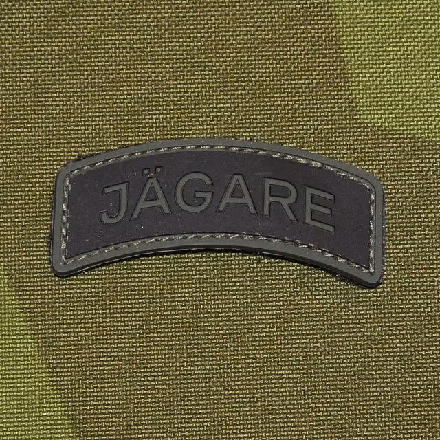 JÄGARE Green/Black/Green PVC Patch.